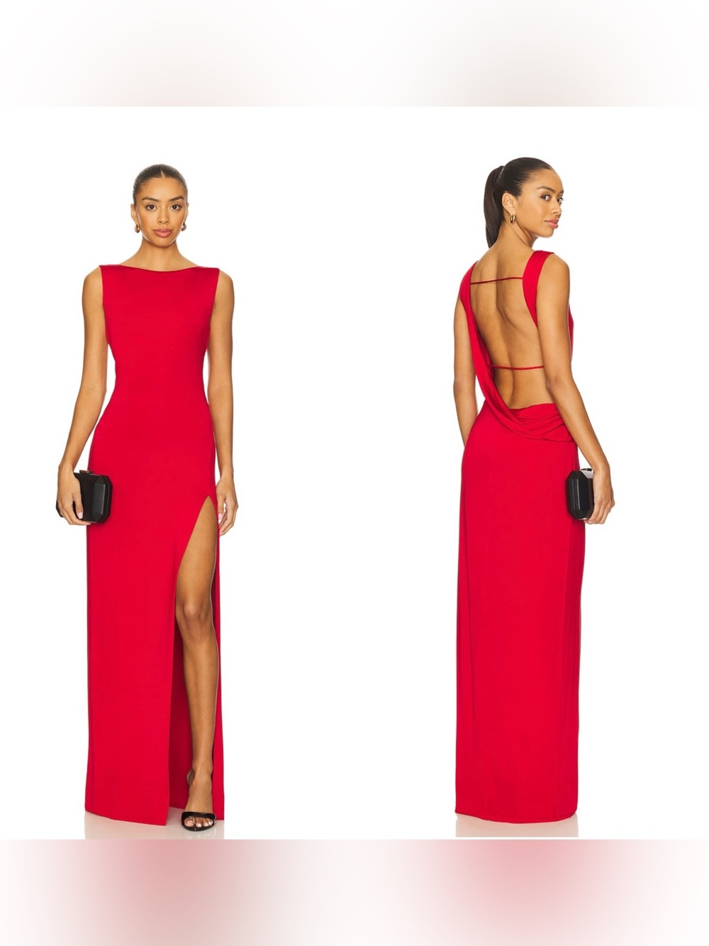 NWT NBD The Nyssa gown in red